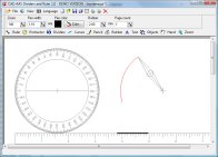 A screenshot of the program Dividers and Ruler 1.0