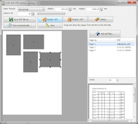 A screenshot of the program PDF Plotter Nesting 1.0